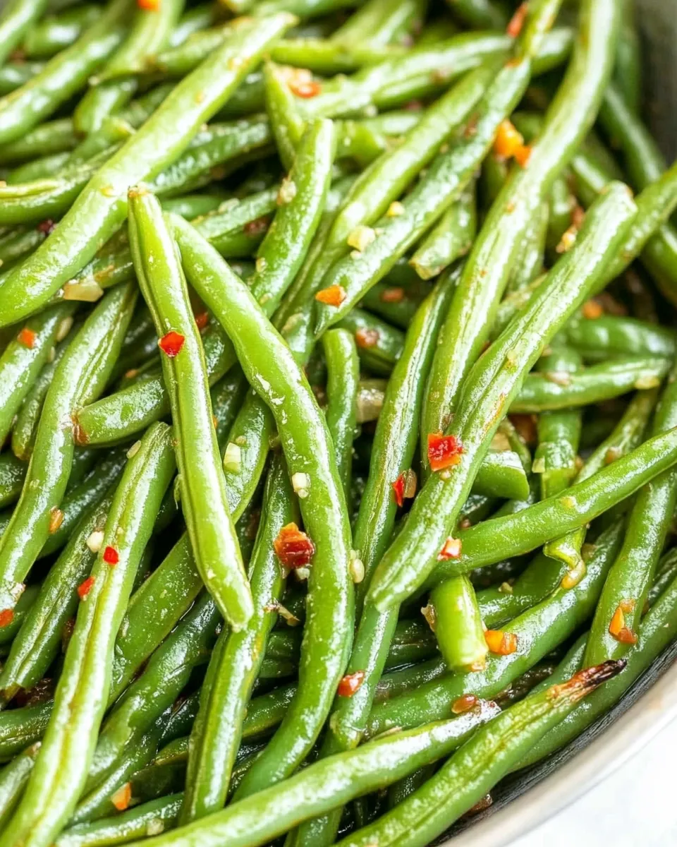 Classic Sauteed Green Beans image