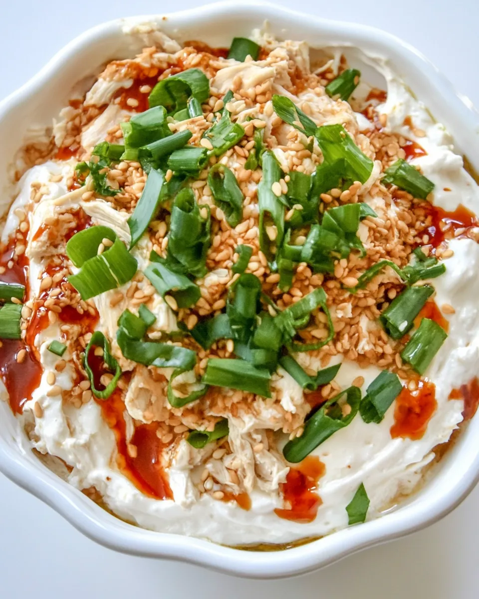Classic Sesame Chicken Dip recipe photo