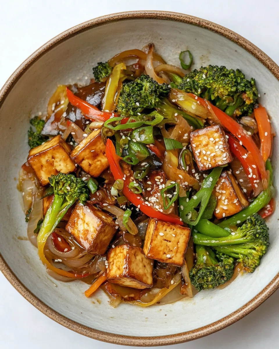 Homemade Sheet-Pan Teriyaki Tofu Stir-Fry photo