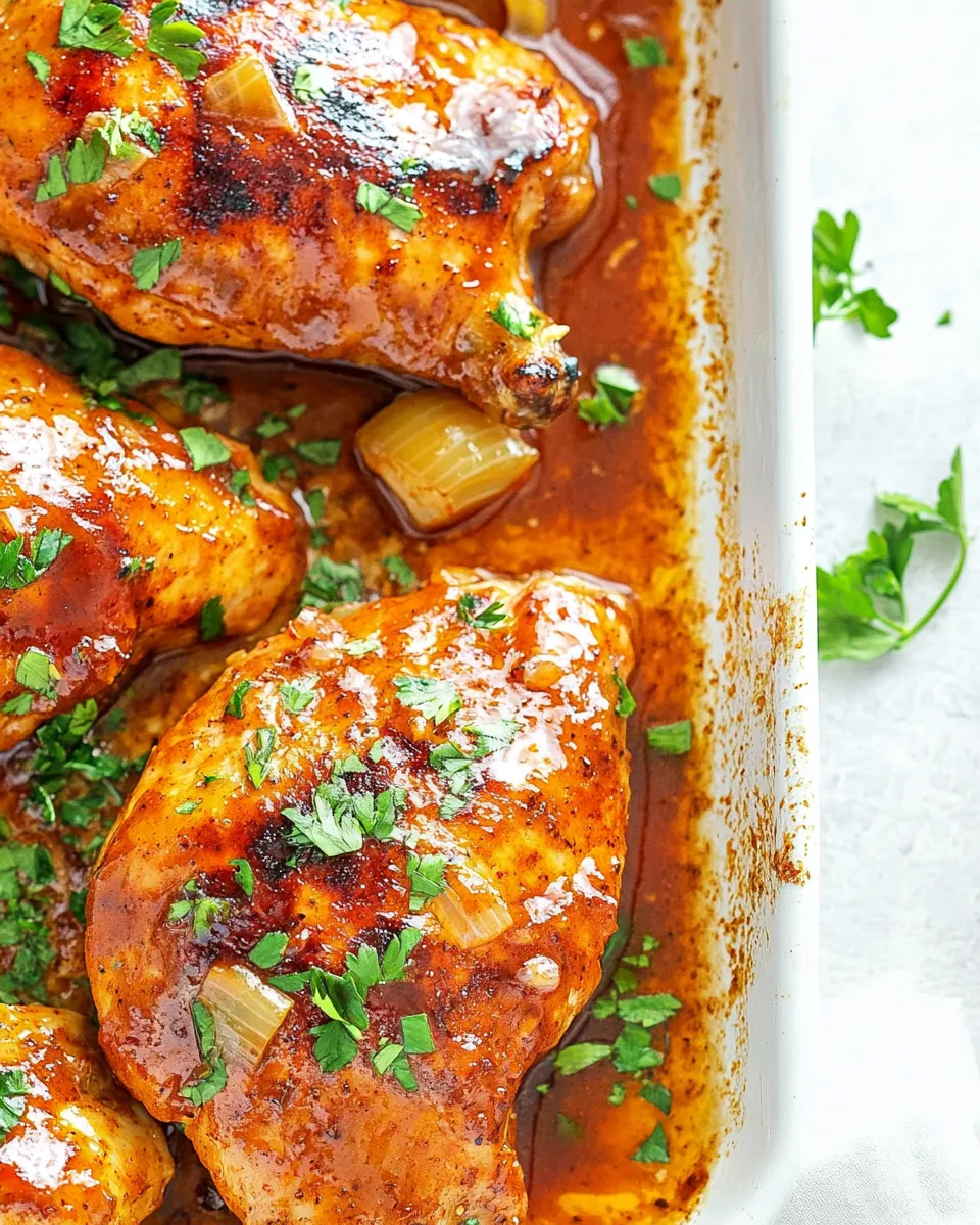 Easy Sheet Pan Paprika Chicken recipe image