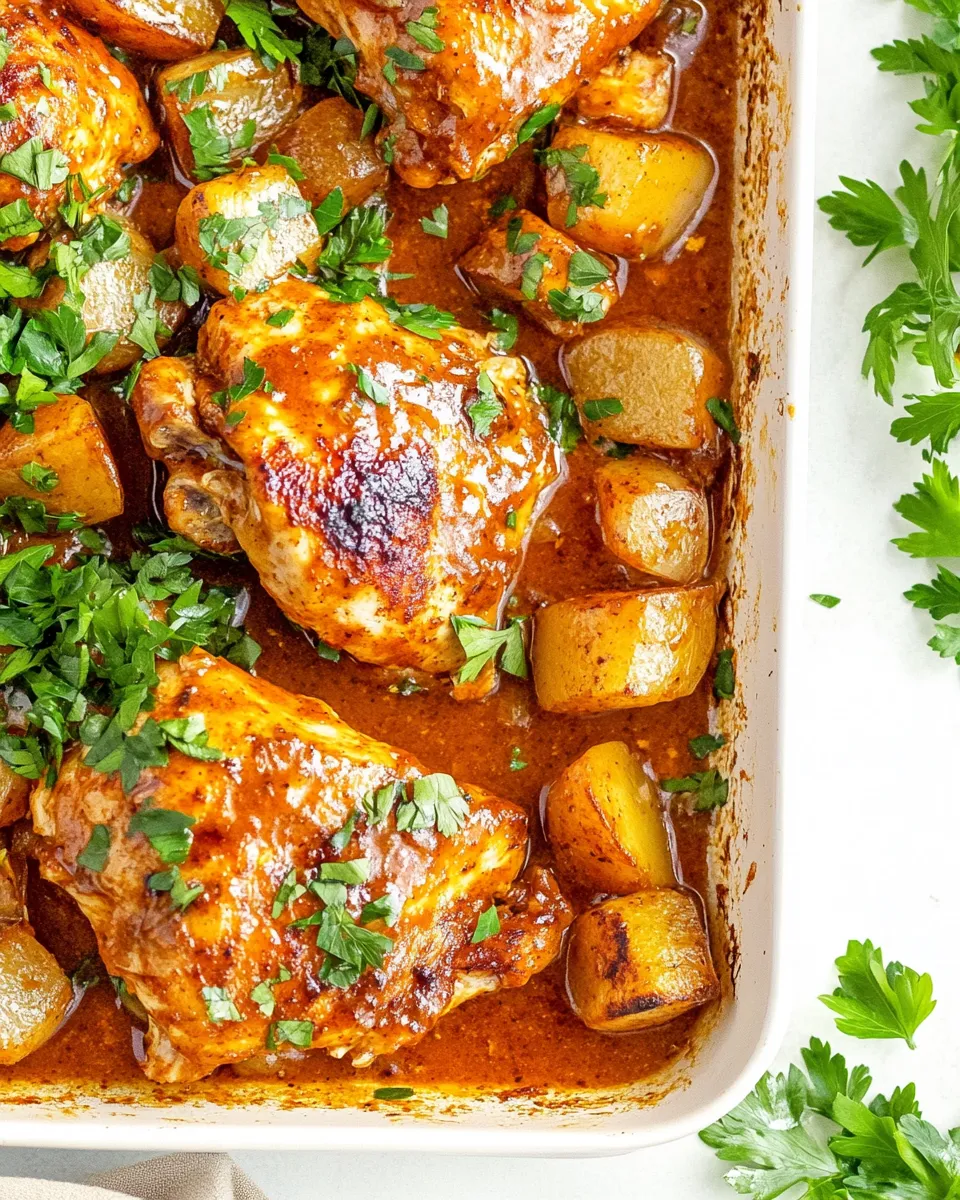 Delicious Sheet Pan Paprika Chicken dish photo