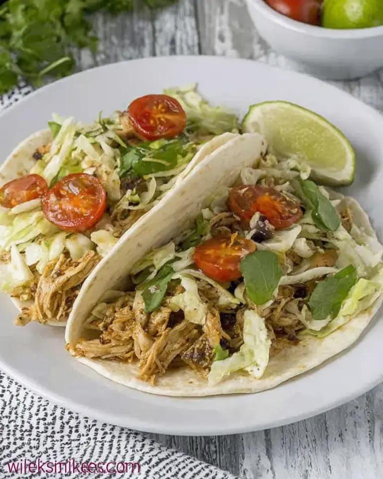 Homemade Shredded Chicken Tacos photo