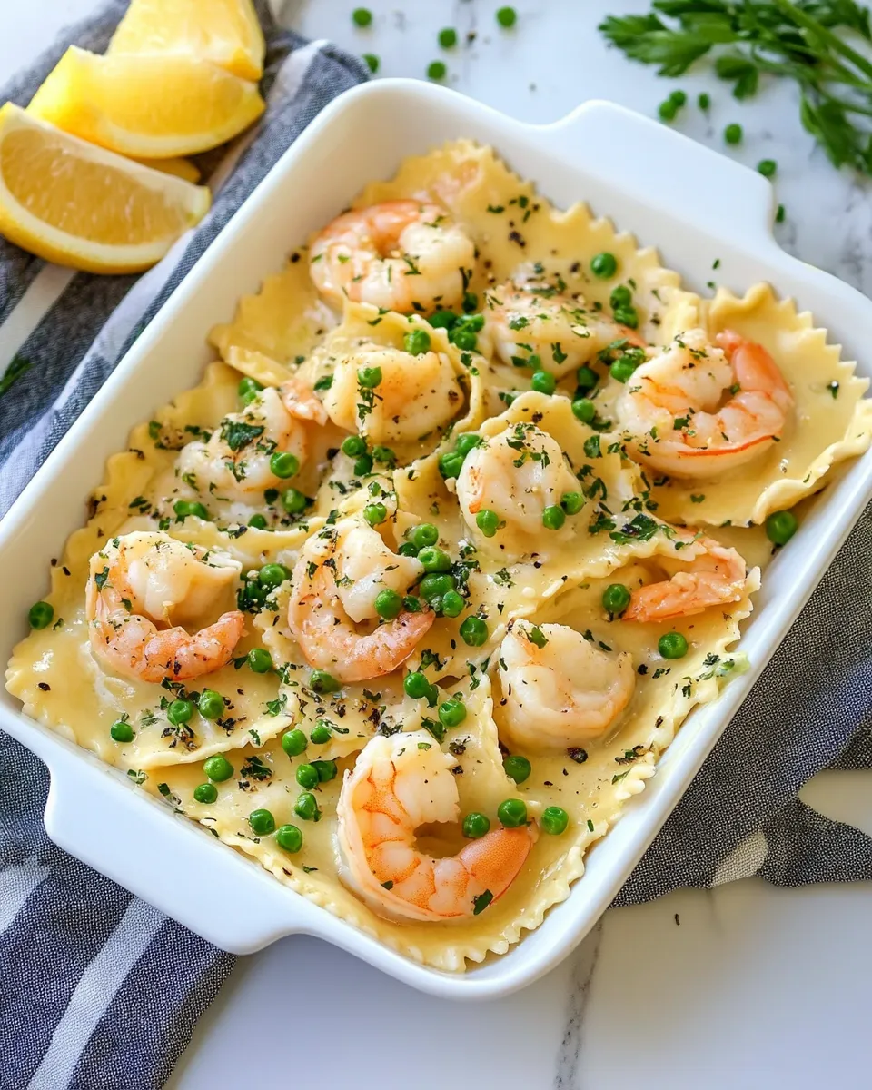 Homemade Shrimp Ravioli photo
