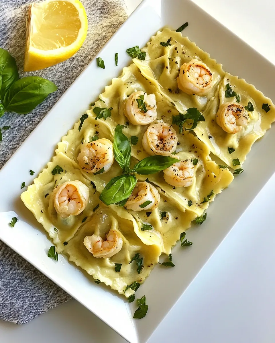 Easy Shrimp Ravioli picture