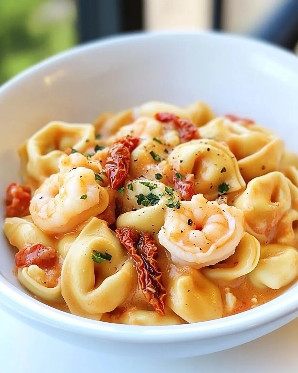 Classic Shrimp & Sun-Dried Tomato Tortellini image