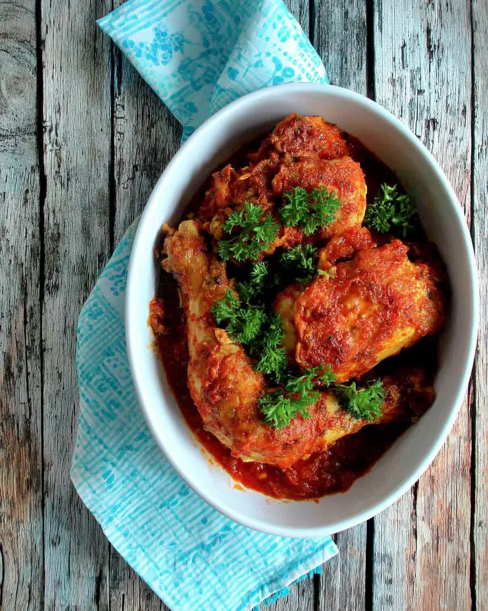Classic Simple Cha Cha Chicken recipe image
