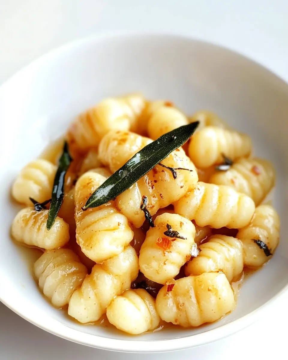 Delicious Simple Homemade Gnocchi shot