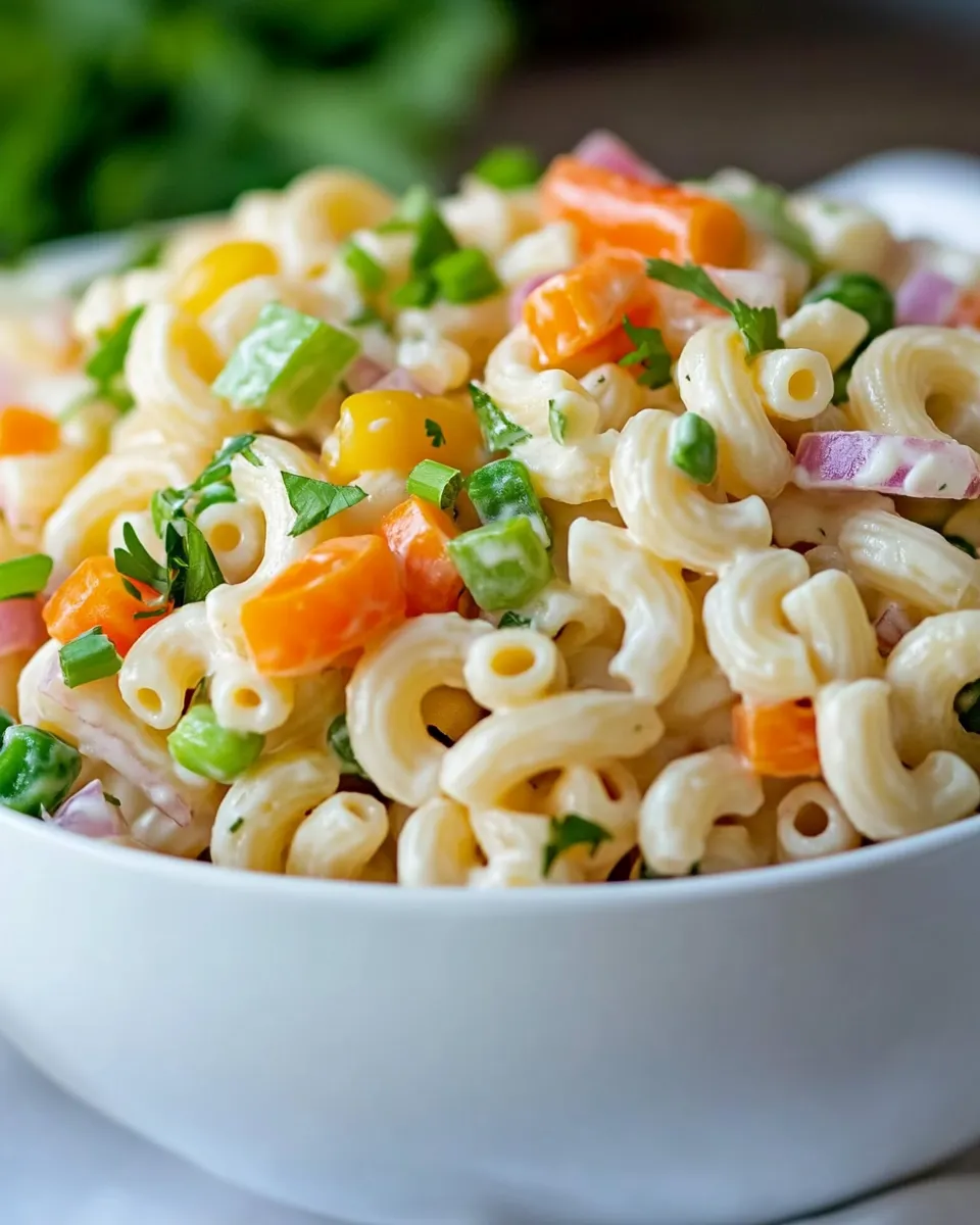 Easy Simple Macaroni Salad Recipe picture