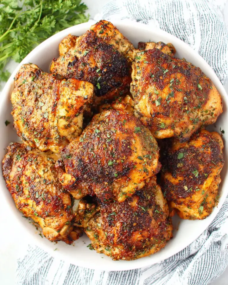 Homemade Skillet Chicken Thighs recipe photo