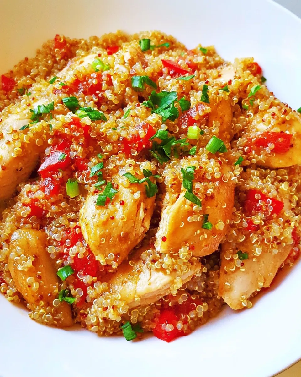 Easy Skillet Chicken & Quinoa Supper recipe photo
