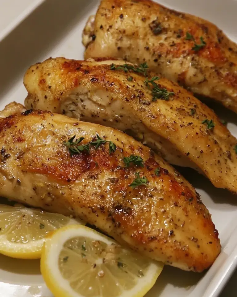 Homemade Skillet Chicken with Lemon-Garlic Sauce photo