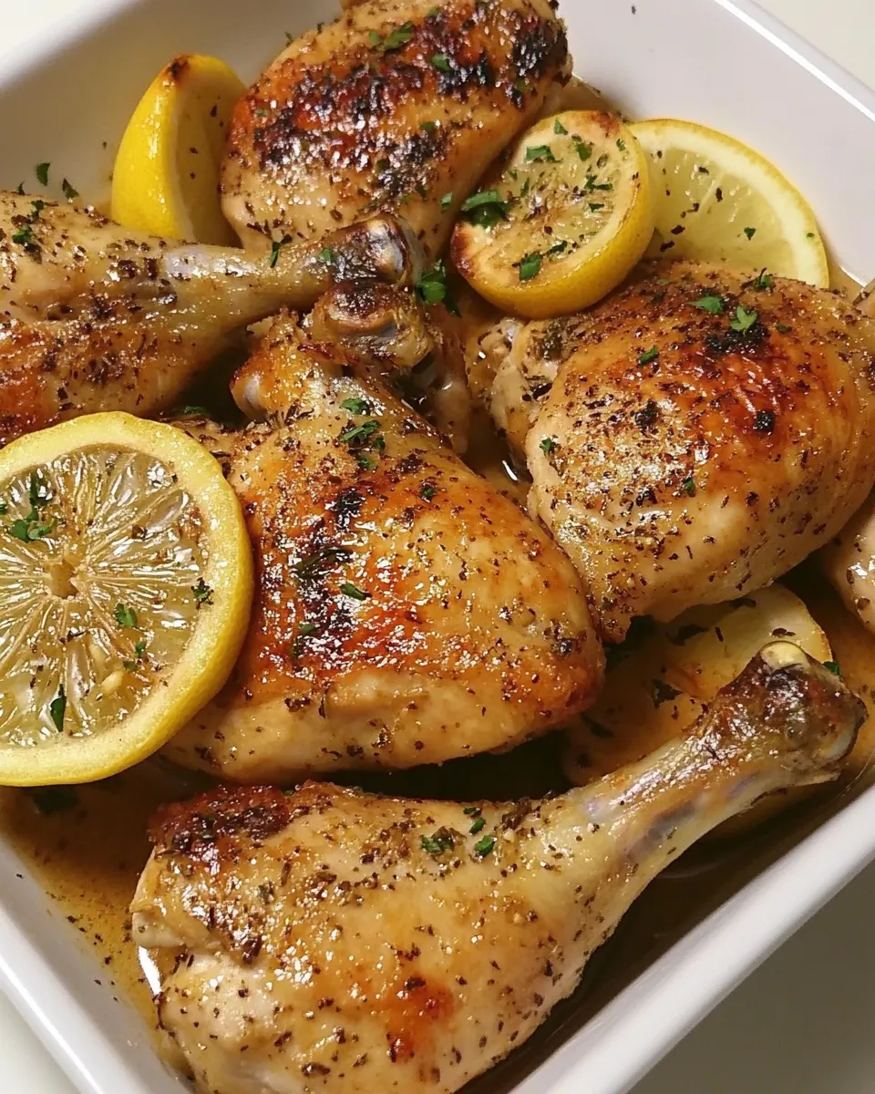 Easy Skillet Chicken with Lemon-Garlic Sauce recipe photo