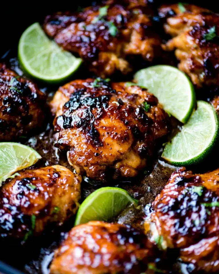 Easy Skillet Honey Lime Chicken photo