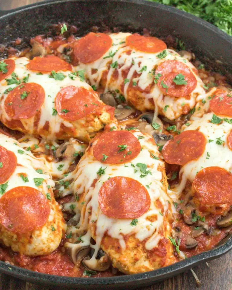 Homemade Skillet Pizza Chicken Recipe photo