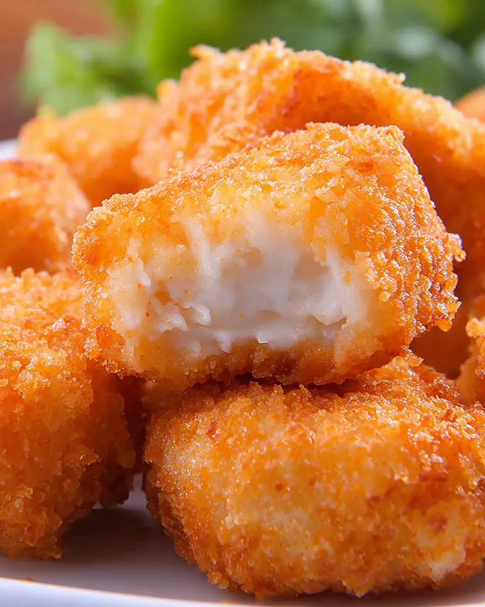 Easy Skinny Chicken Nuggets food shot