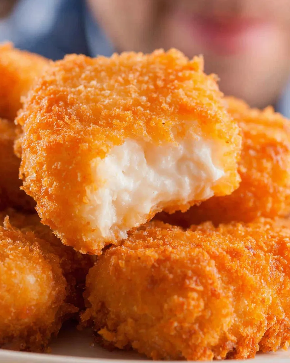 Delicious Skinny Chicken Nuggets plate image