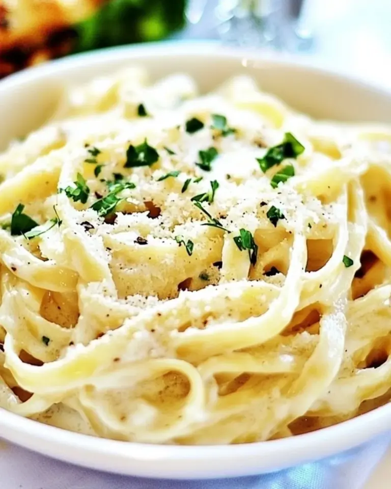Homemade Skinny Fettuccine Alfredo Recipe photo