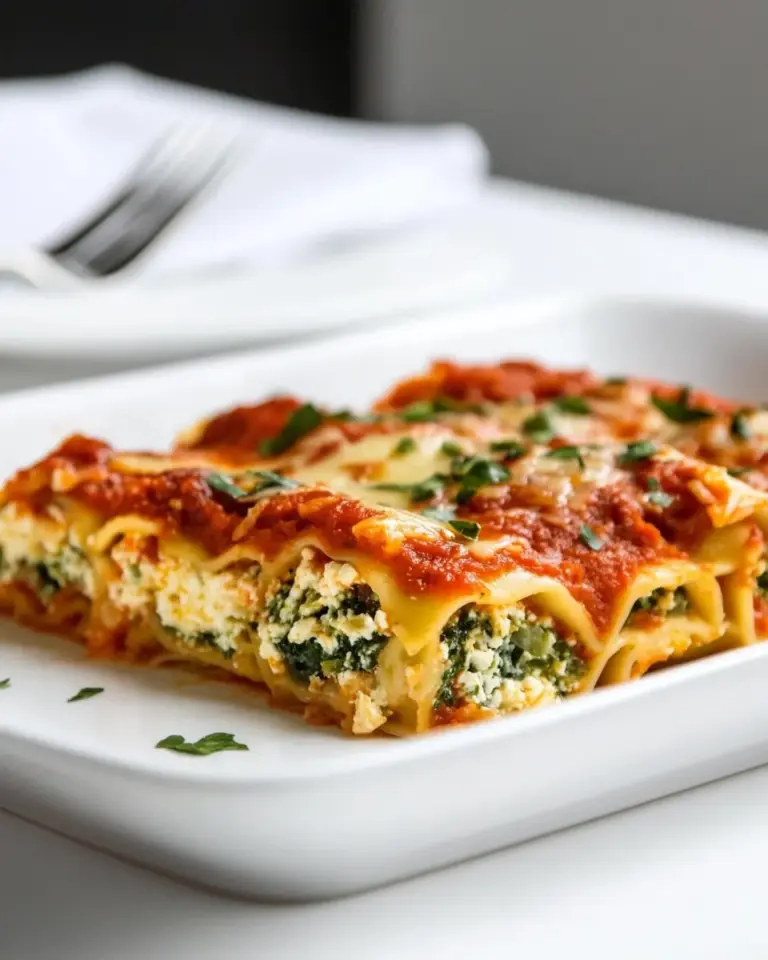 Homemade Skinny Lasagna Rolls photo