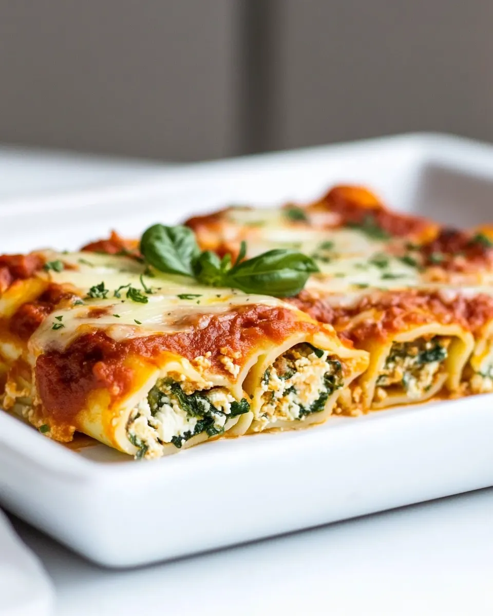 Classic Skinny Lasagna Rolls image