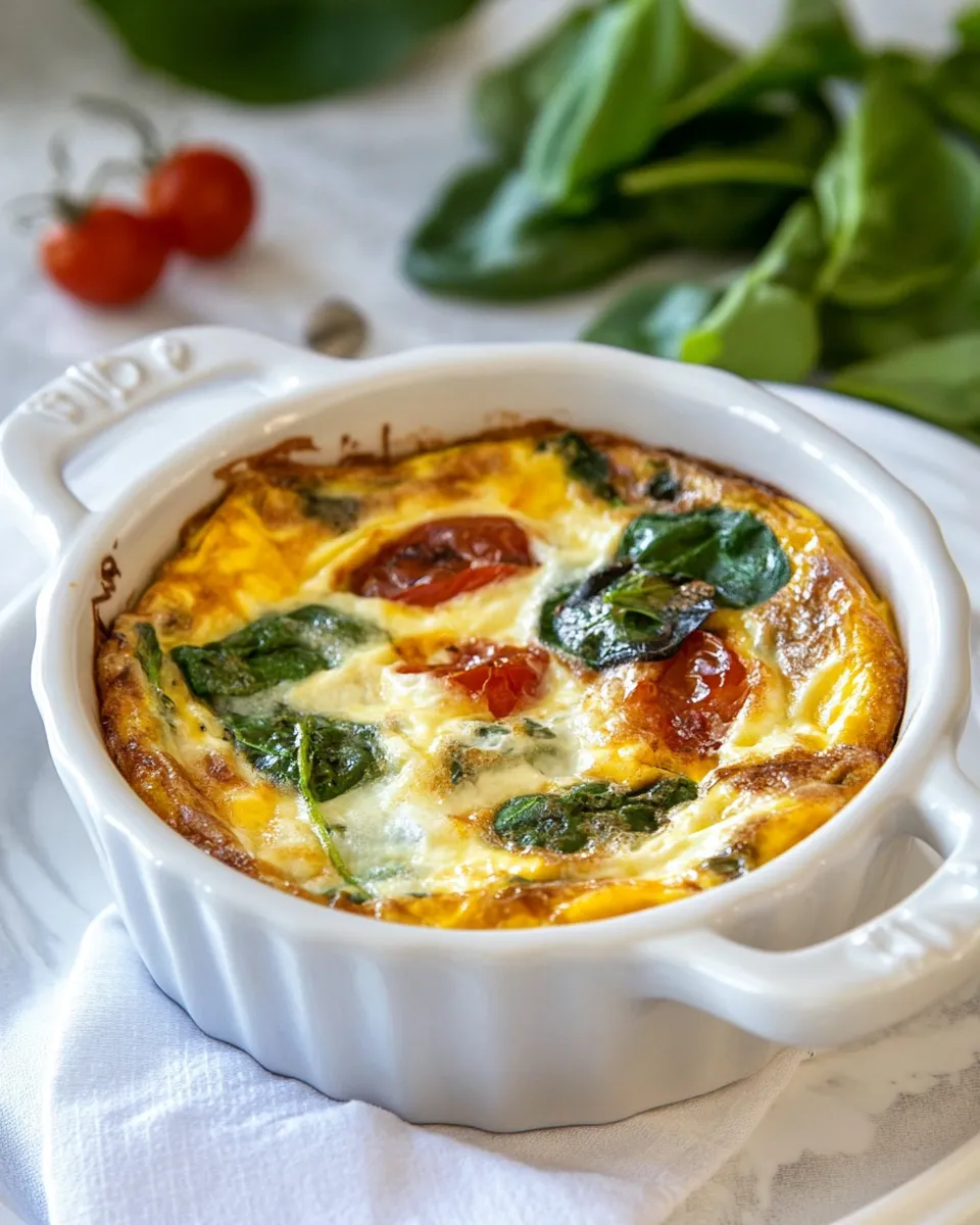 Easy Skinny Protein Breakfast Frittata recipe photo