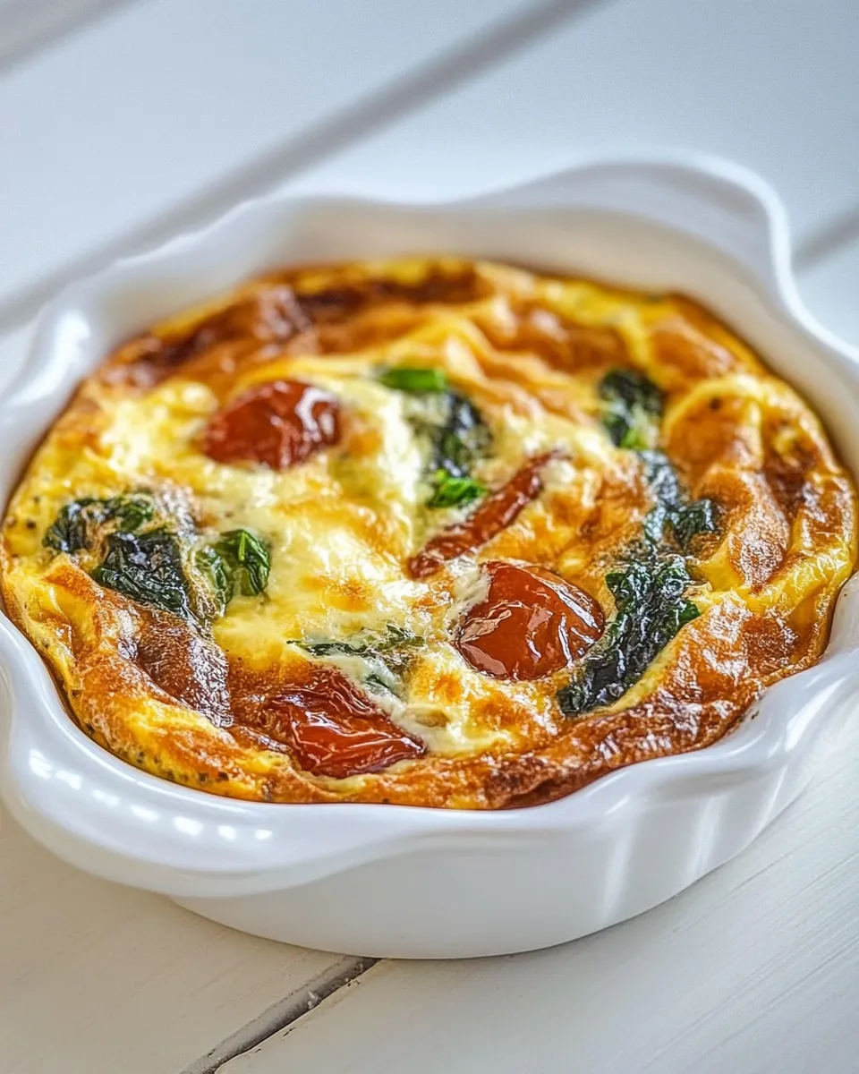 Delicious Skinny Protein Breakfast Frittata dish photo