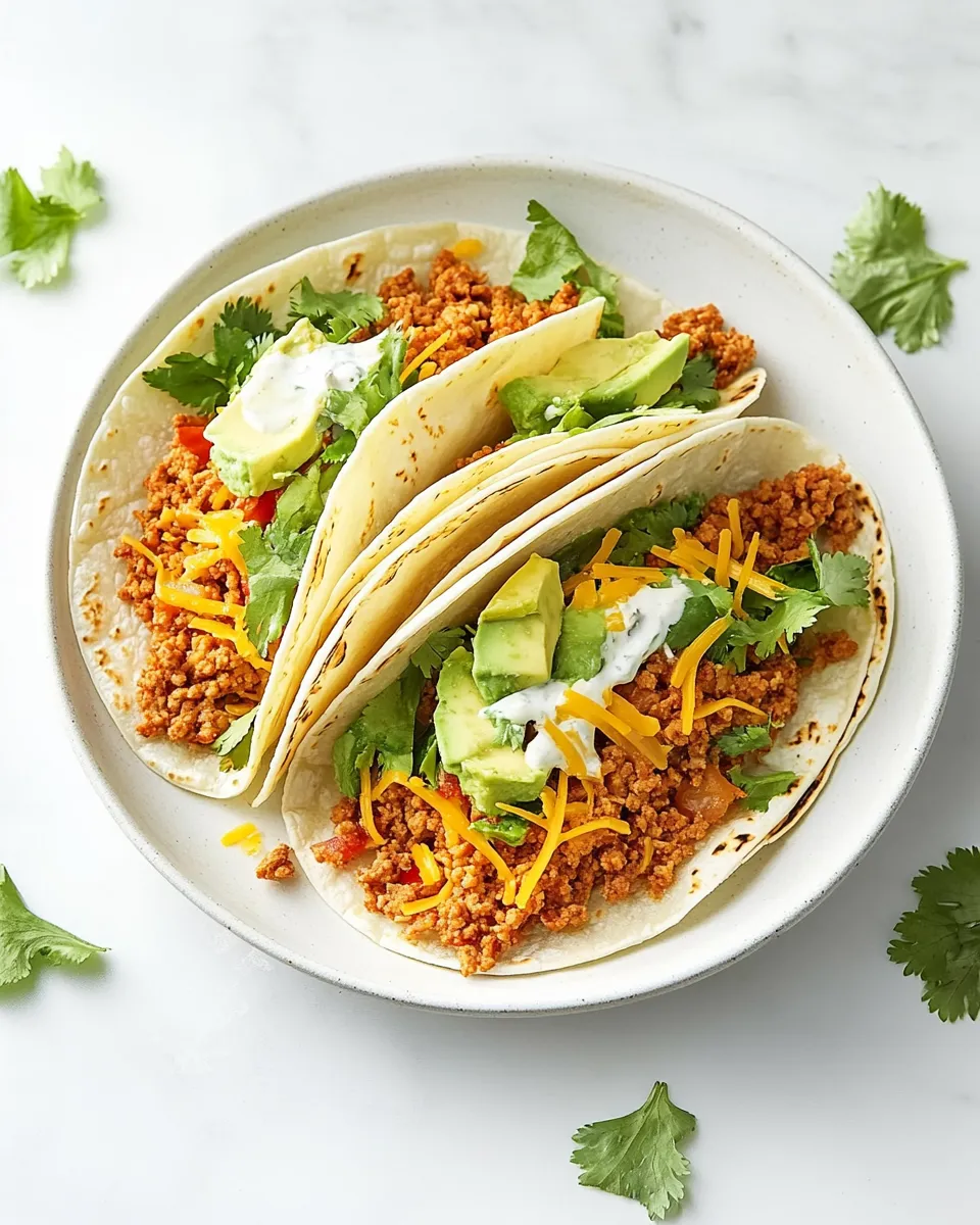 Classic Slow-Cooker Ground Turkey Tacos image