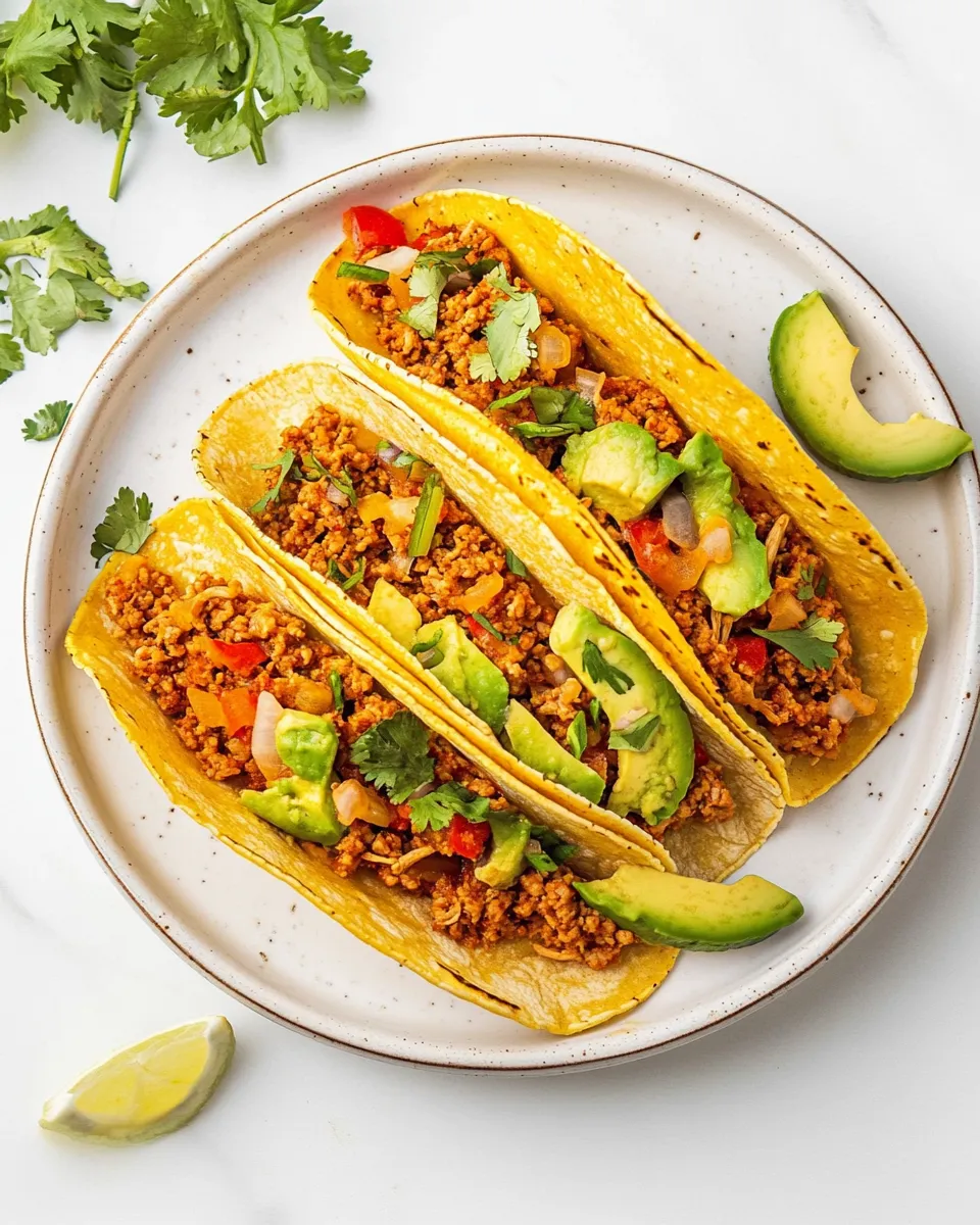 Easy Slow-Cooker Ground Turkey Tacos recipe photo