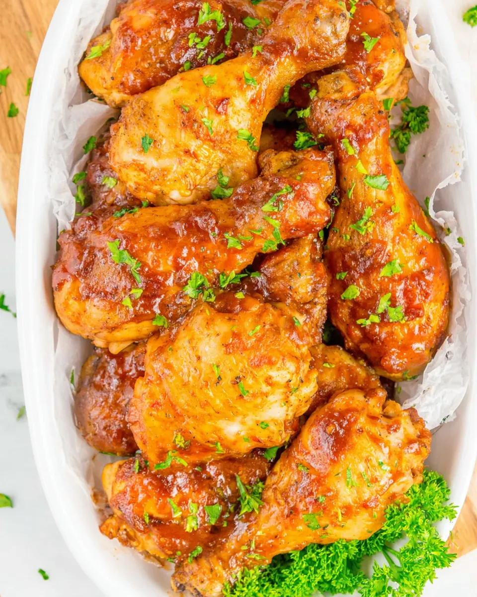Homemade Slow Cooker Chicken Drumsticks recipe photo