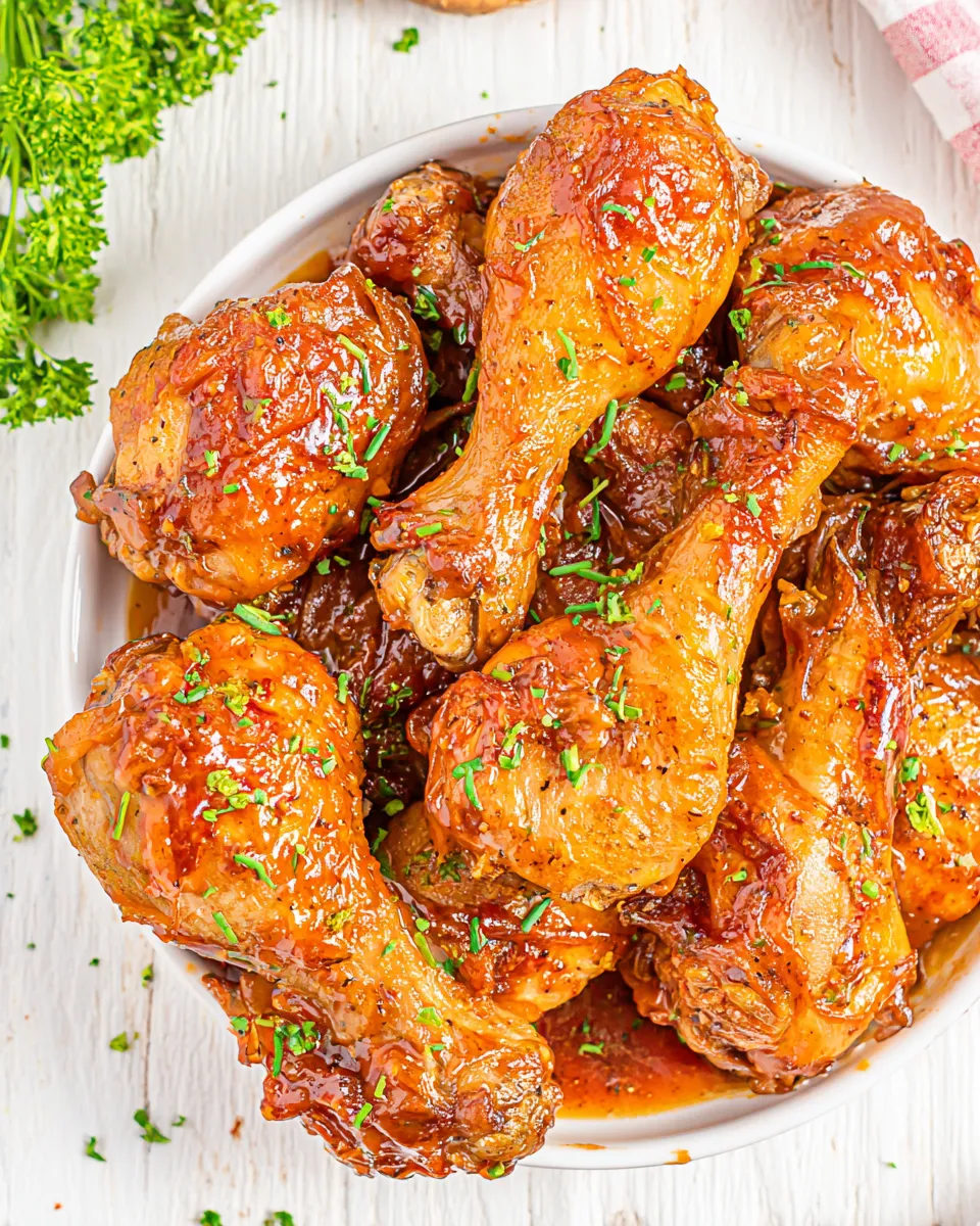 Classic Slow Cooker Chicken Drumsticks dish photo