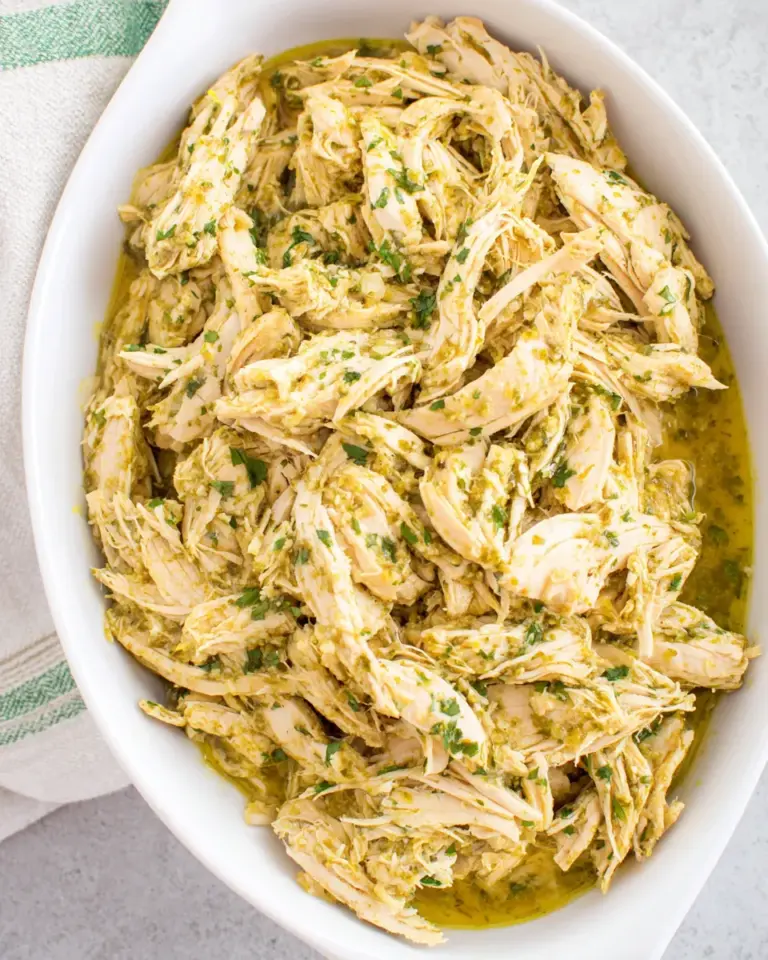 Homemade Slow Cooker Salsa Verde Chicken recipe photo