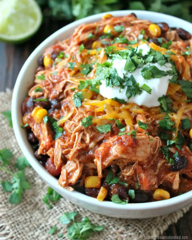 Homemade Slow Cooker Tex-Mex Chicken photo