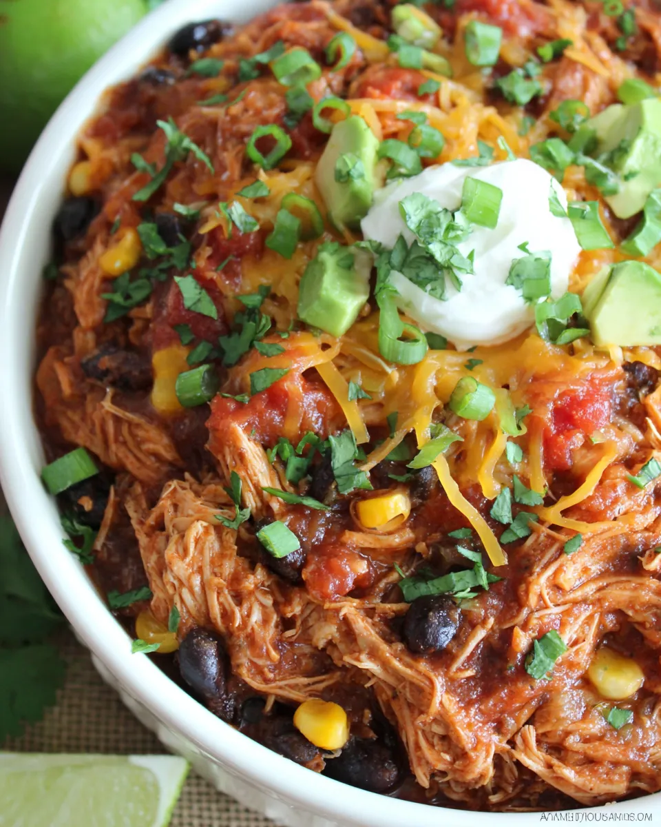 Delicious Slow Cooker Tex-Mex Chicken dish photo