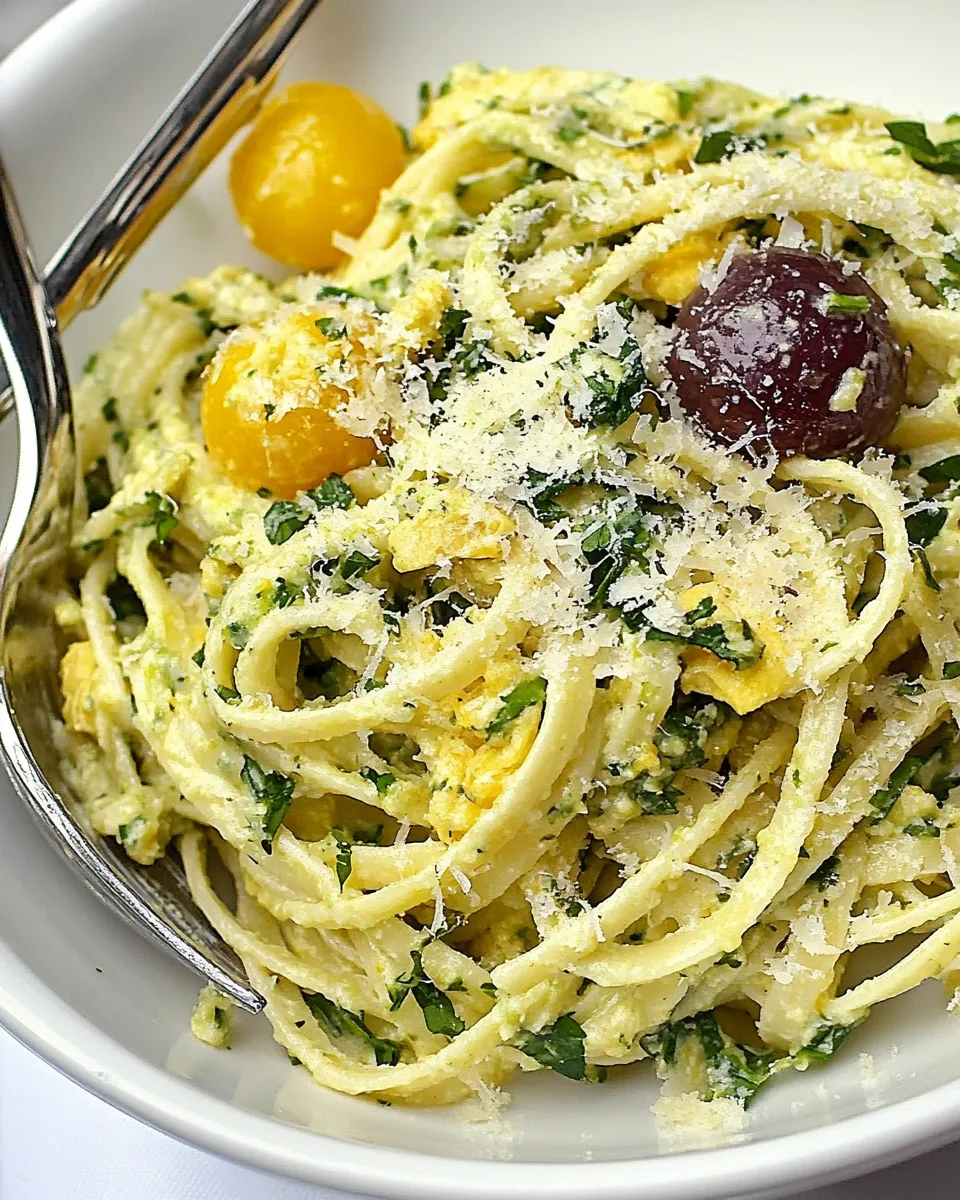 Delicious Souper Salad Fettuccine Salad dish photo