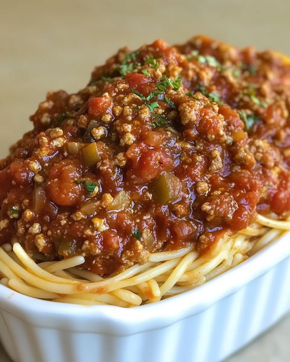 Homemade Southern Spaghetti Sauce photo