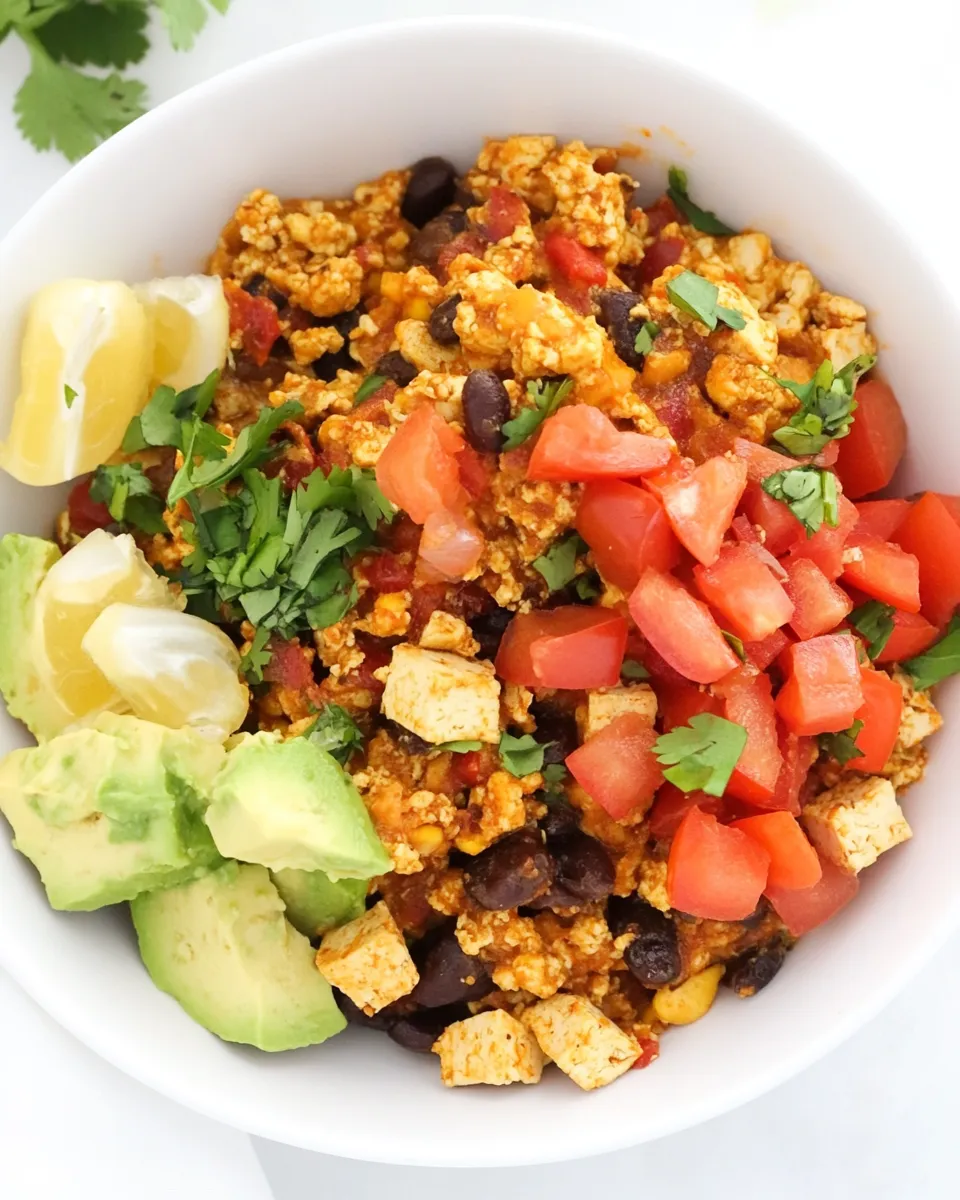 Easy Southwest Tofu Scramble picture