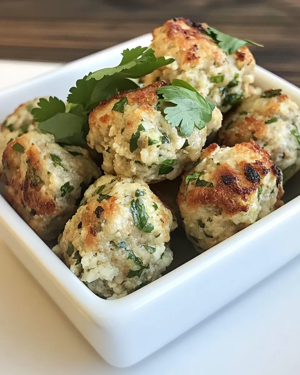 Easy Southwest Turkey Meatballs plate image