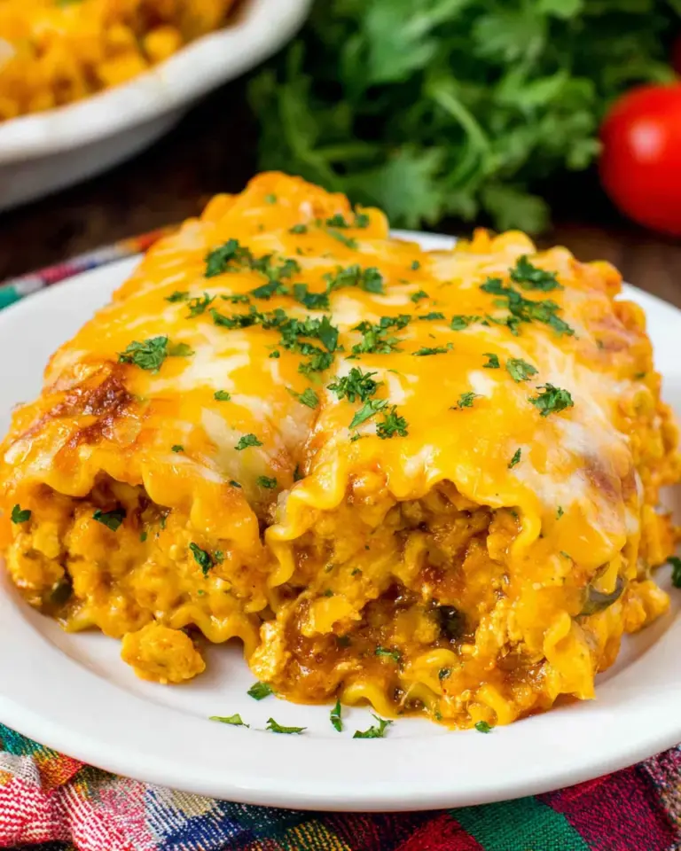 Homemade Southwestern Chicken Lasagna Roll-Ups recipe photo
