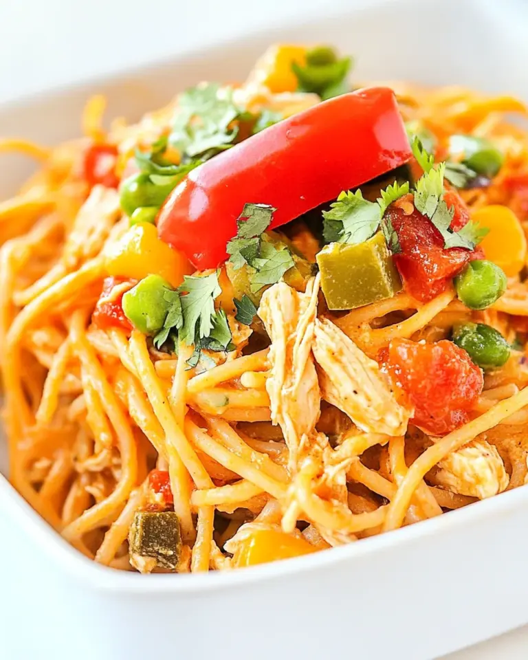 Homemade Southwestern Chicken Spaghetti photo