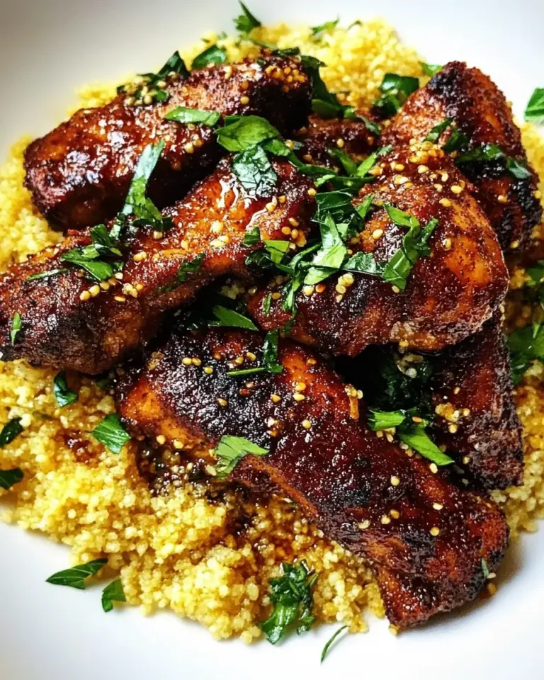 Homemade Soy and Honey Chicken with Couscous photo