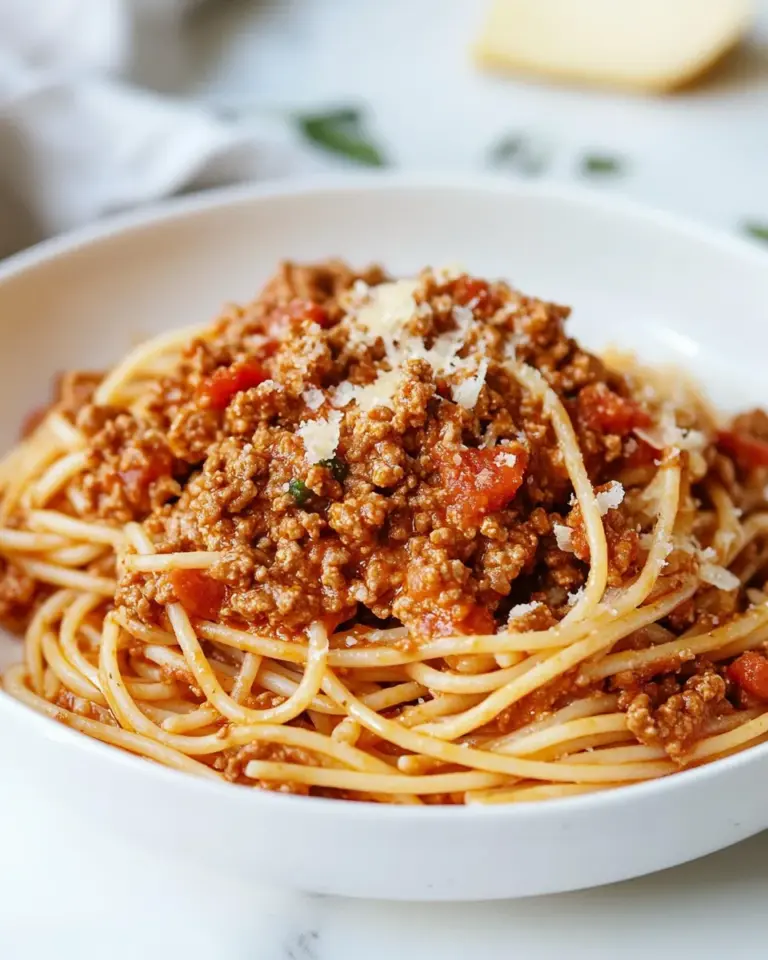 Homemade Spaghetti Bolognese photo