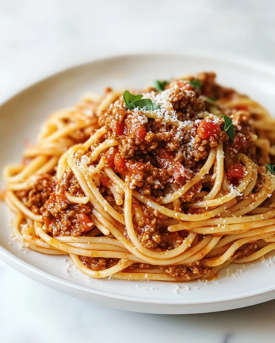 Classic Spaghetti Bolognese image
