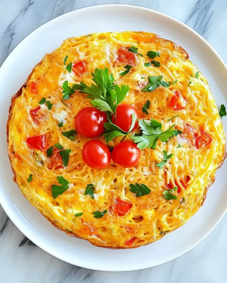 Homemade Spaghetti Frittata photo