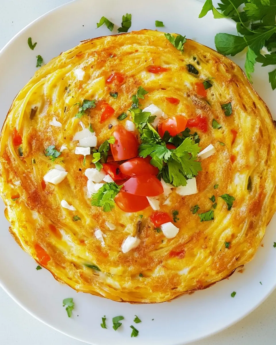 Classic Spaghetti Frittata image