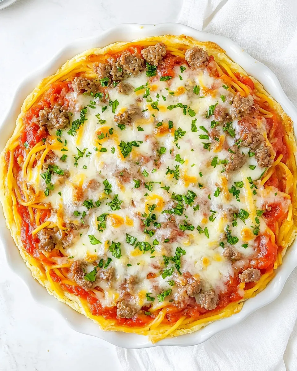 easy Spaghetti Pie picture
