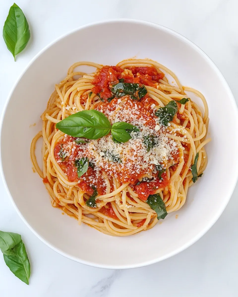 Classic Spaghetti Pomodoro image
