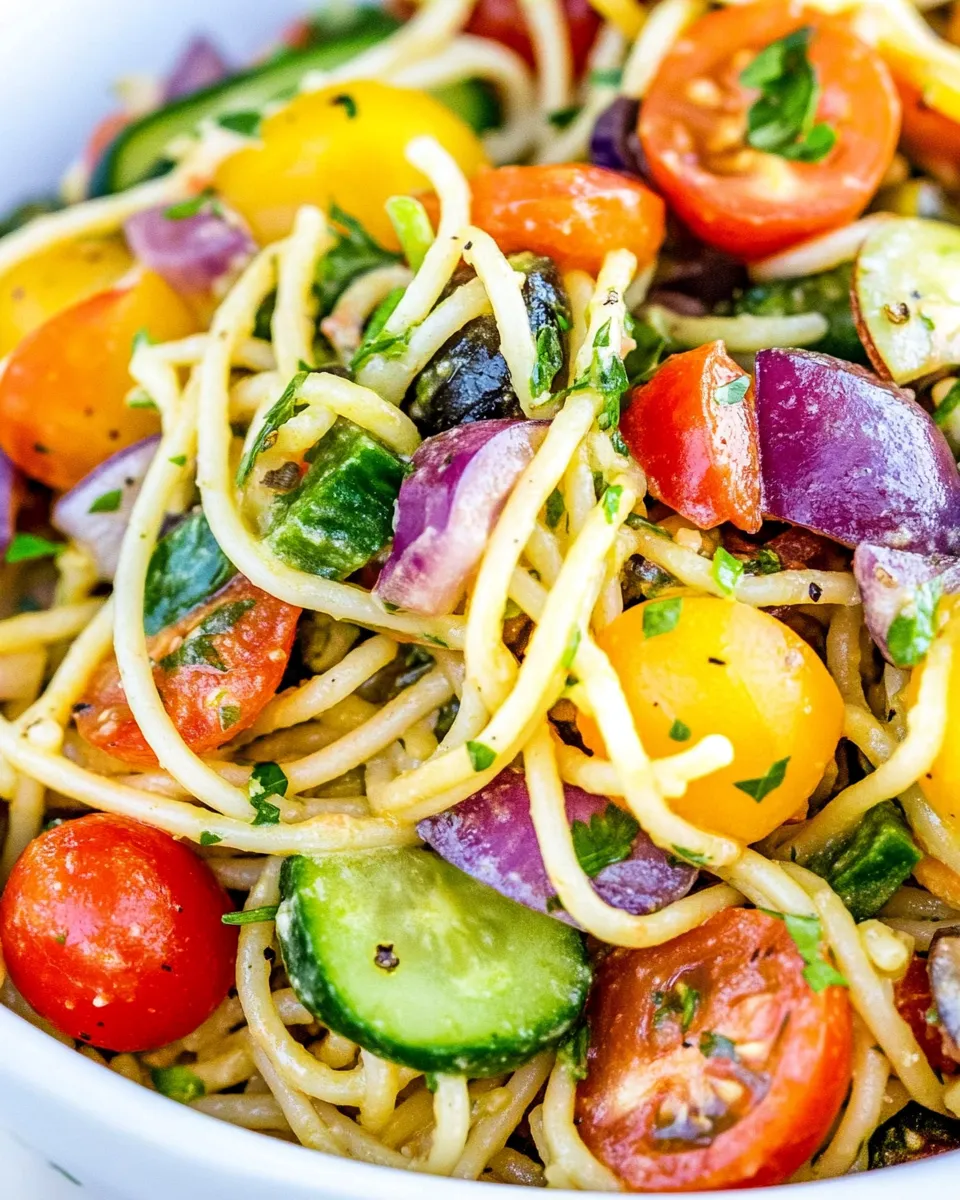 Classic Spaghetti Salad image