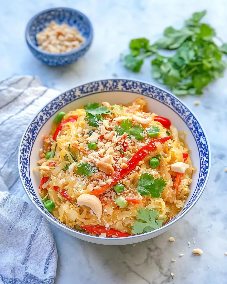 Easy Spaghetti Squash Pad Thai recipe image