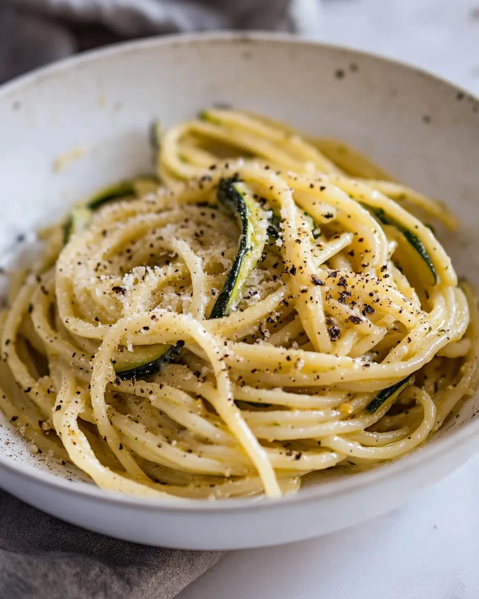 Easy Spaghetti alla Nerano (Stanley Tucci Zucchini Pasta) picture