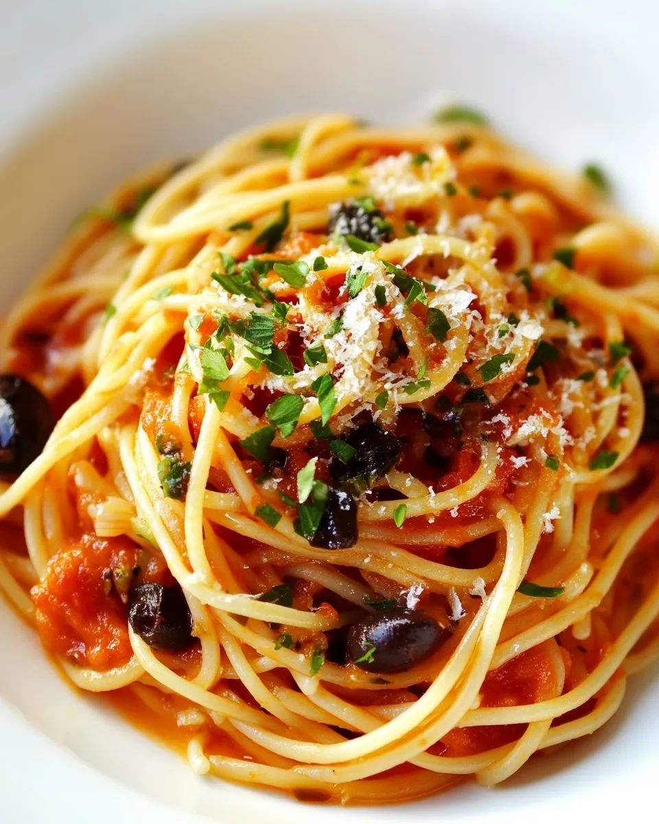 Classic Spaghetti alla Puttanesca image