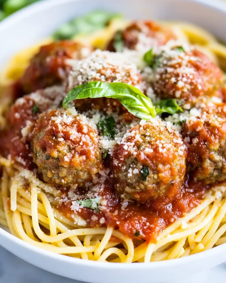 Easy Spaghetti and Meatball Recipe picture